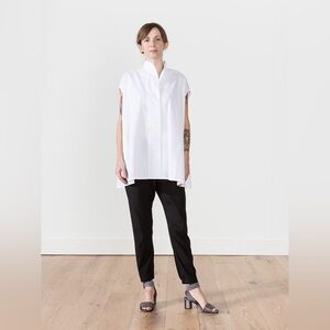Sofie D'hoore Bonjour Shirt in Opt White